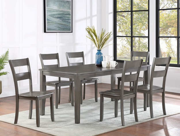 Crown mark dining table and chairs hotsell